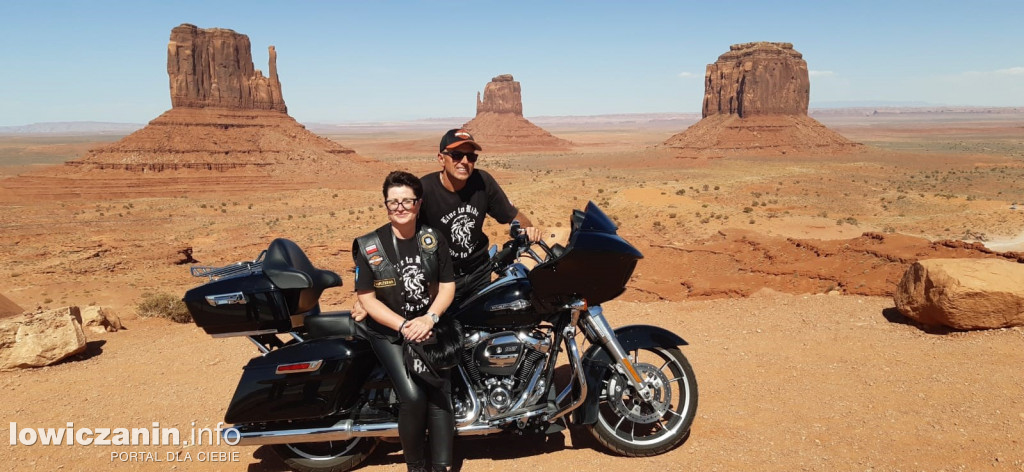Podróż motocyklem po Arizonie małżeństwa z Ozorkowa