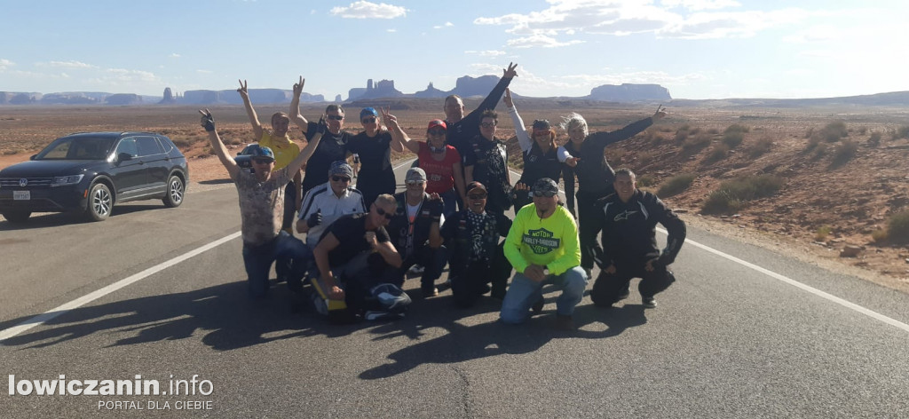 Podróż motocyklem po Arizonie małżeństwa z Ozorkowa