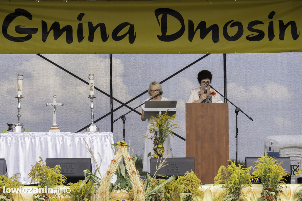Gminne Święto Plonów w Dmosinie.
