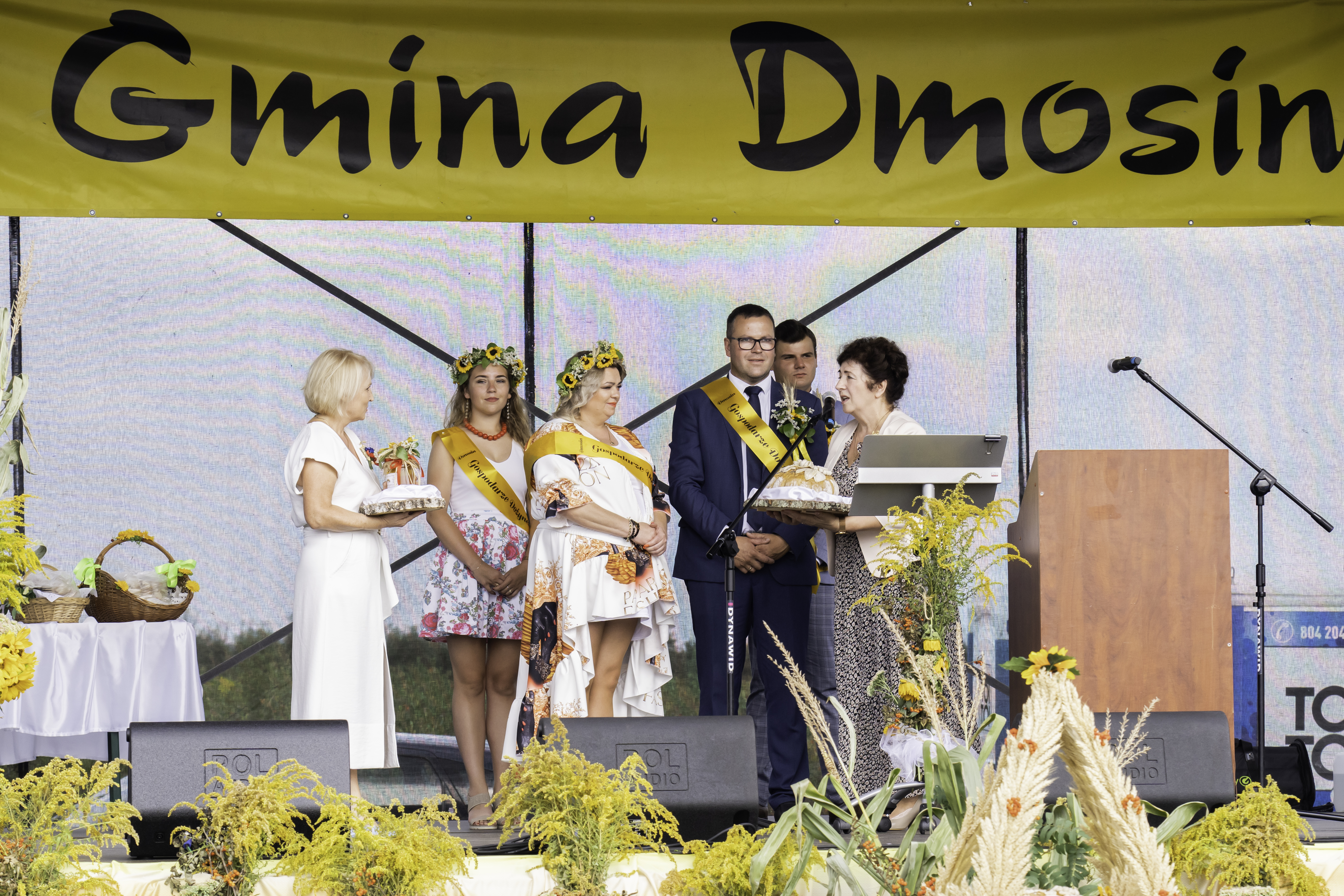 Gminne Święto Plonów w Dmosinie.