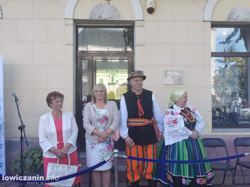 Uroczystość odsłonięcia Gwiozd Łowickich