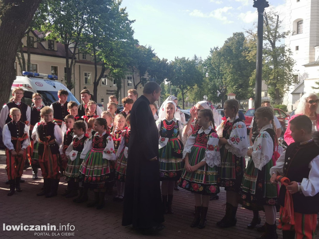 Uroczystość odsłonięcia Gwiozd Łowickich