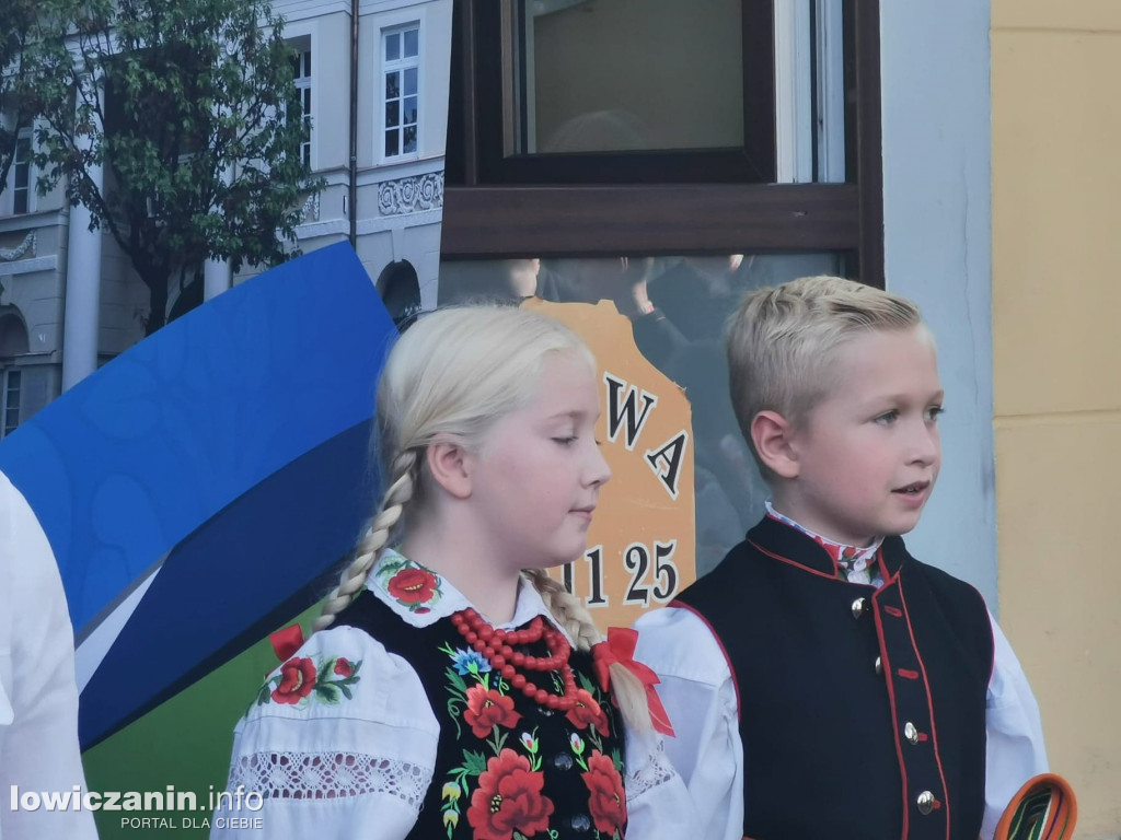 Uroczystość odsłonięcia Gwiozd Łowickich