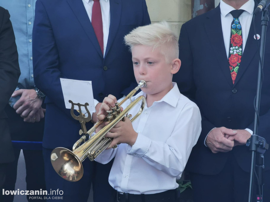 Uroczystość odsłonięcia Gwiozd Łowickich