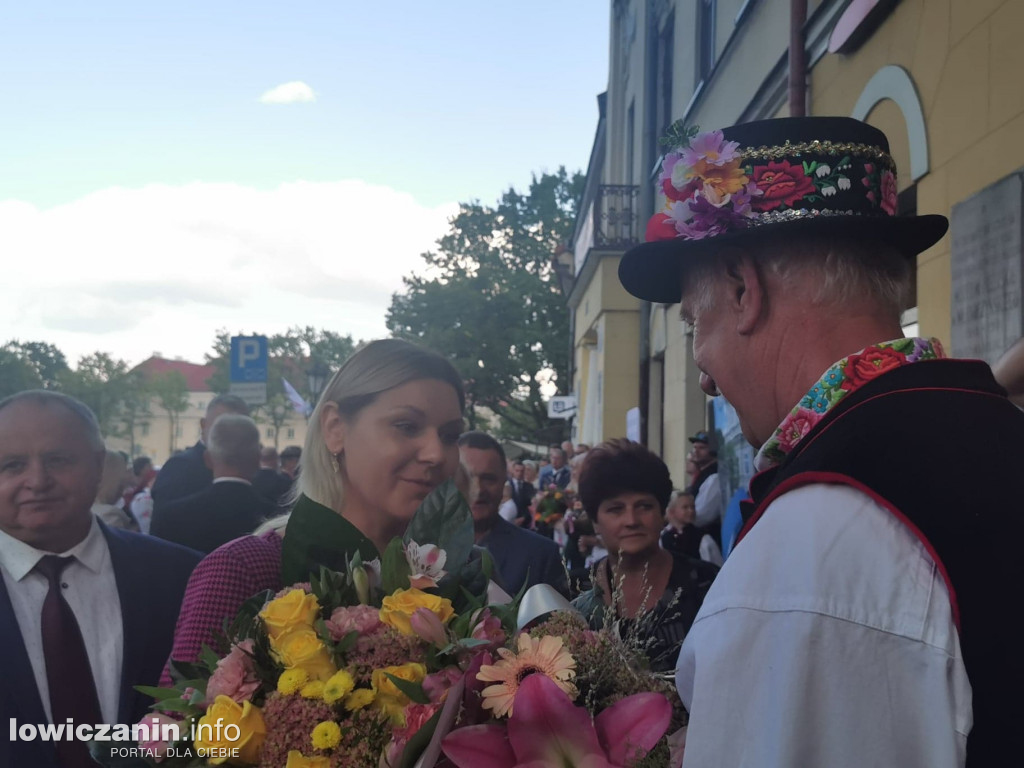 Uroczystość odsłonięcia Gwiozd Łowickich