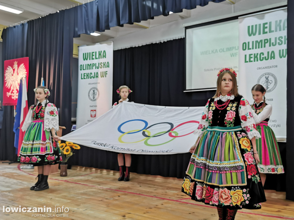 Mistrzowska lekcja w-f w Popowie