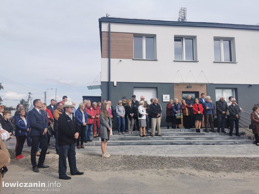 Odsłonięcie tablicy pamiątkowej w Bełchowie