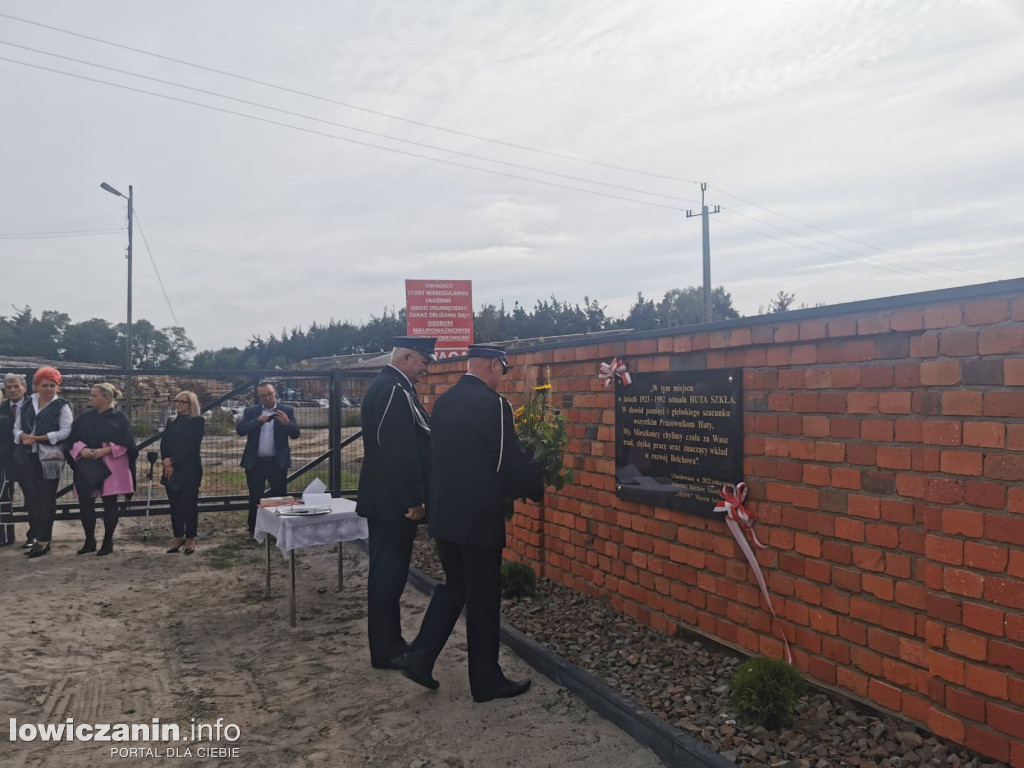 Odsłonięcie tablicy pamiątkowej w Bełchowie