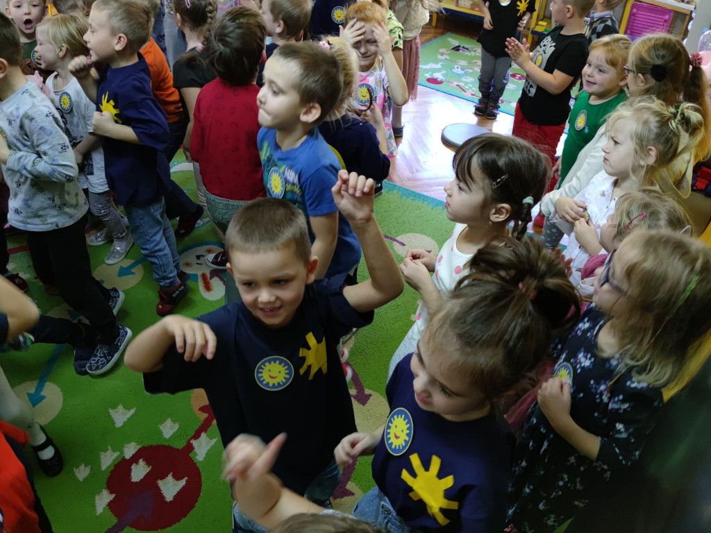 Dzień Uśmiechu w Przedszkolu nr 4 w Łowiczu