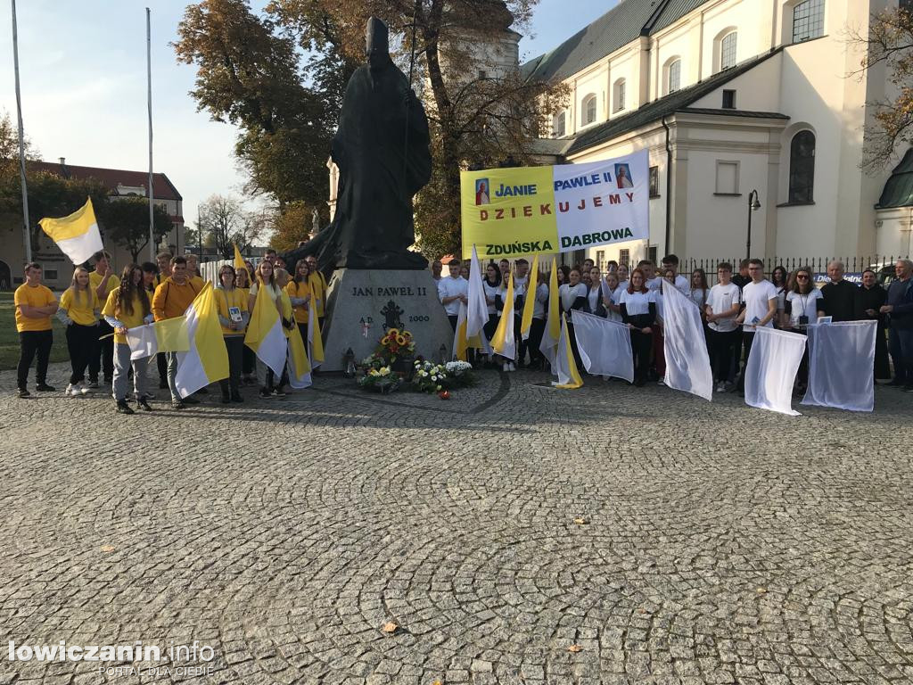Spływ papieski uczniów ze Zduńskiej Dąbrowy