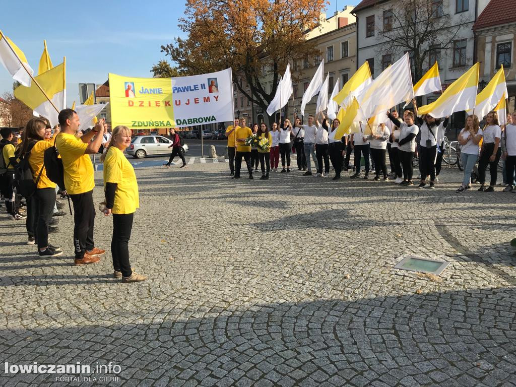 Spływ papieski uczniów ze Zduńskiej Dąbrowy