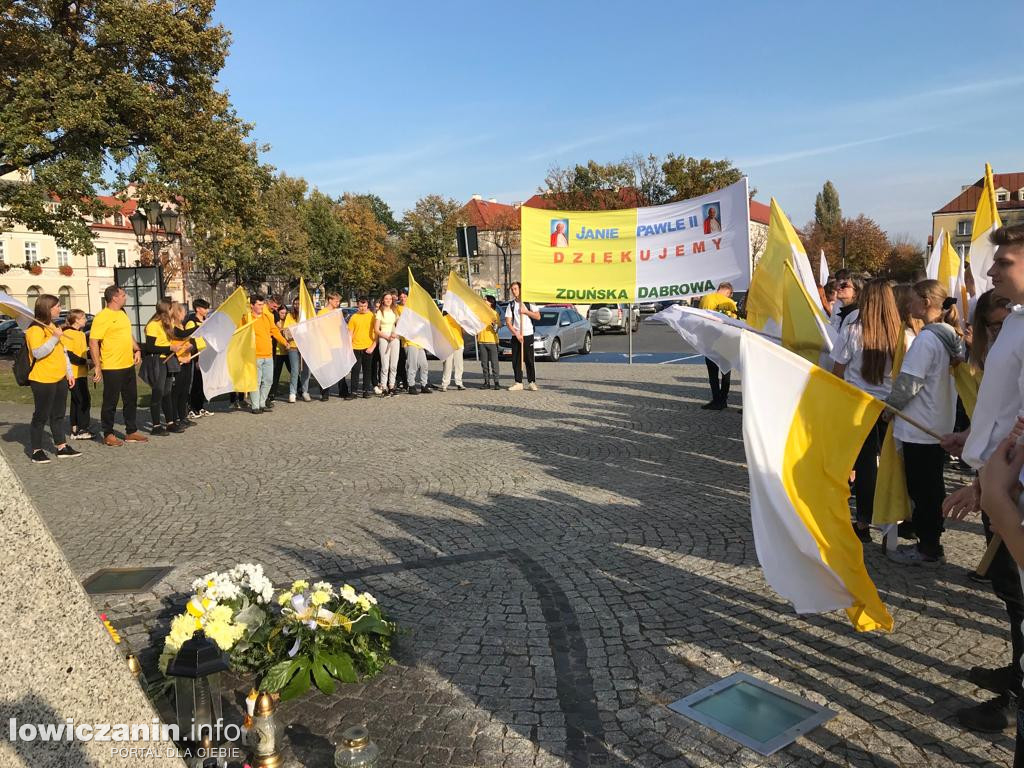 Spływ papieski uczniów ze Zduńskiej Dąbrowy