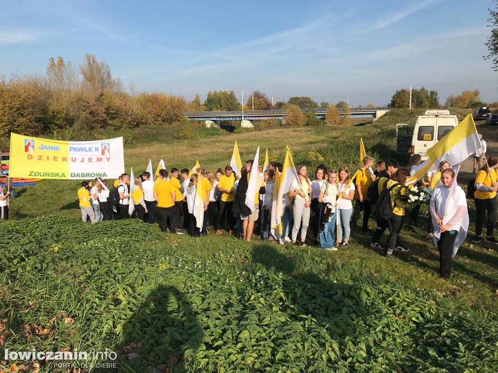 Spływ papieski uczniów ze Zduńskiej Dąbrowy