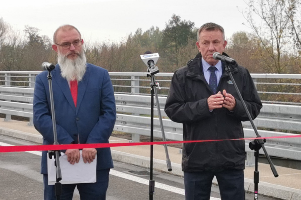 Otwarcie mostu w Kompinie