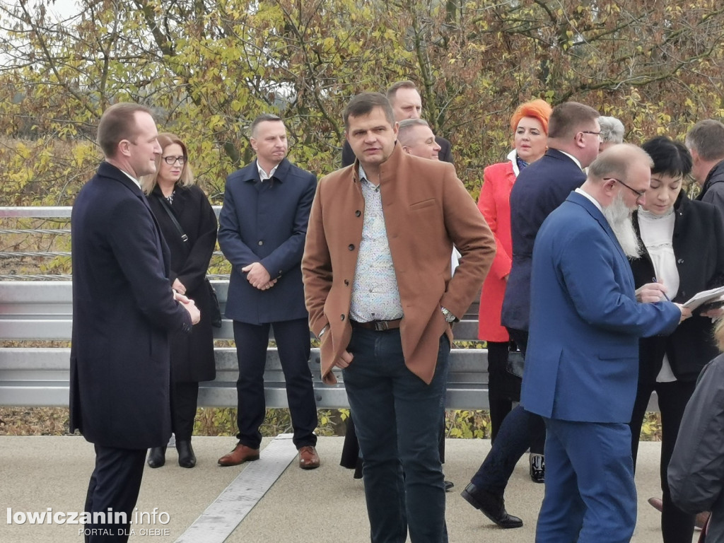 Otwarcie mostu w Kompinie