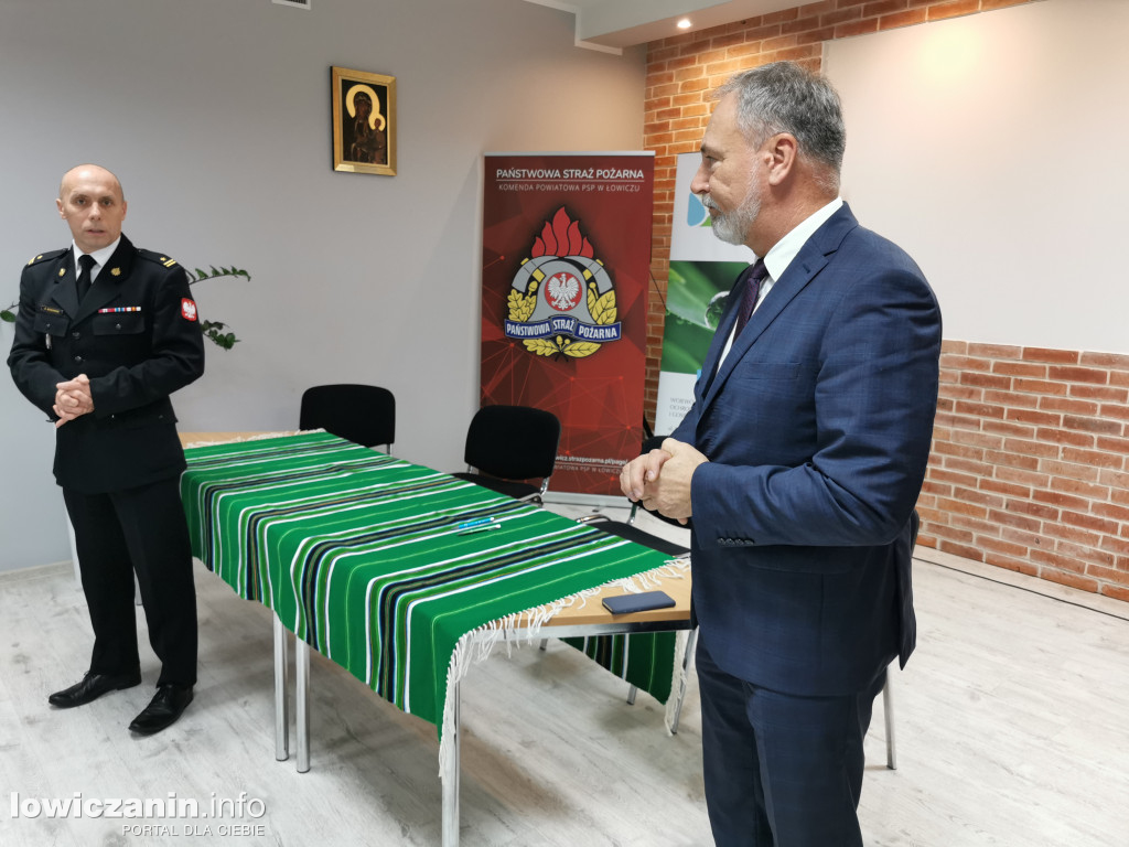 Promesy dla jednostek OSP z powiatu łowickiego