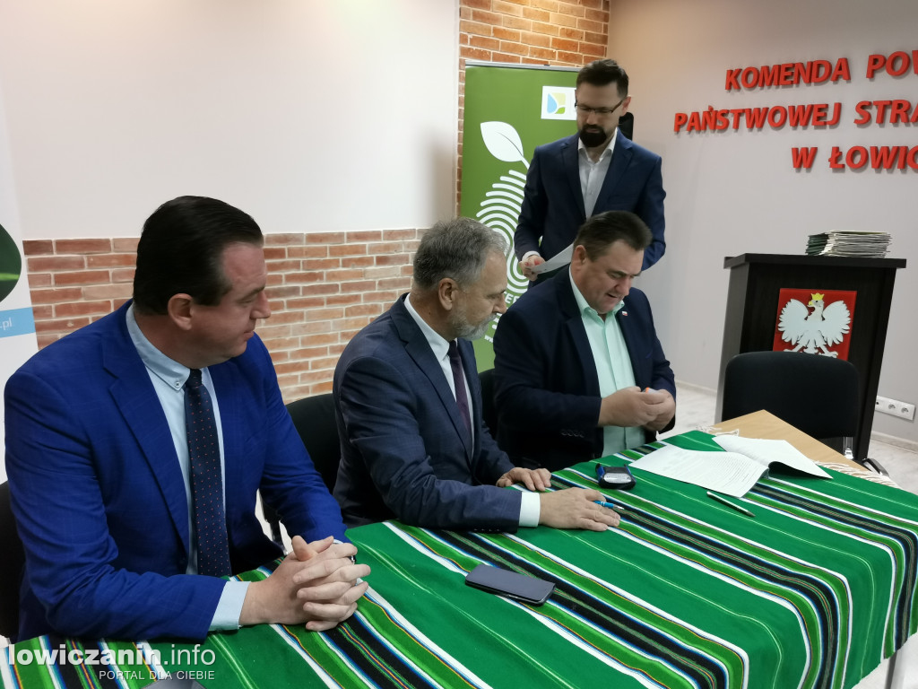 Promesy dla jednostek OSP z powiatu łowickiego
