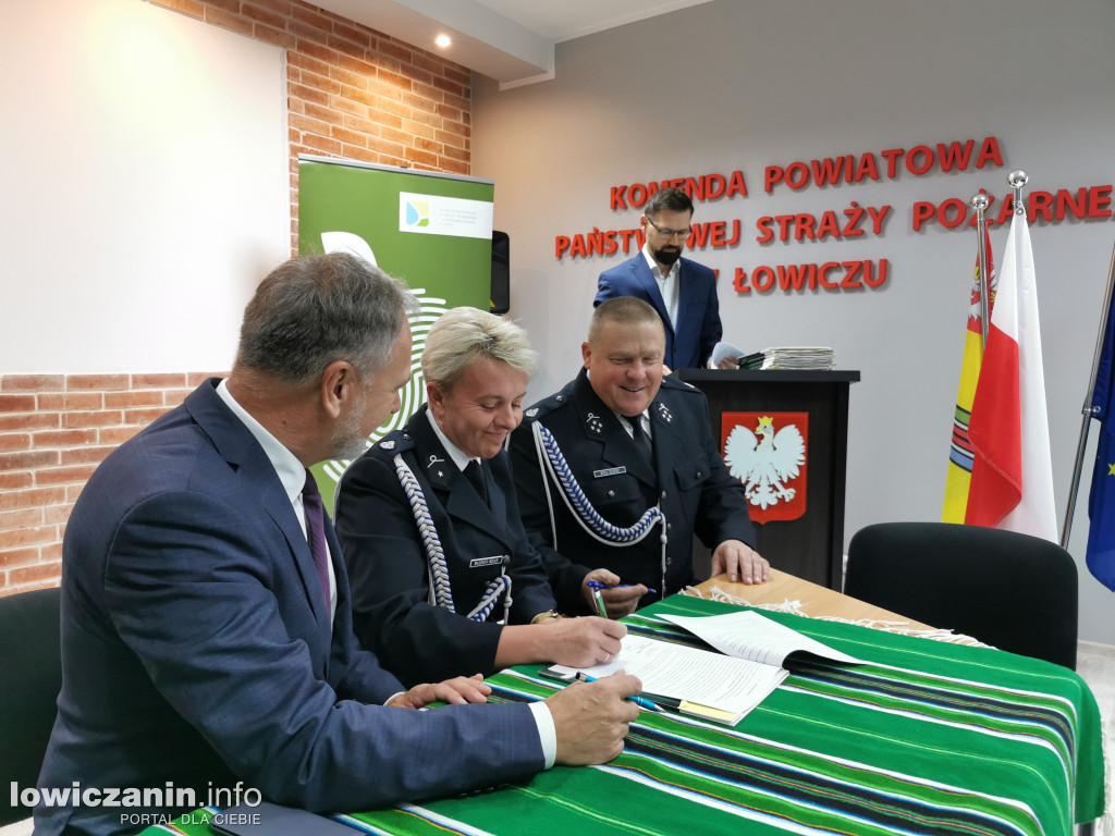 Promesy dla jednostek OSP z powiatu łowickiego