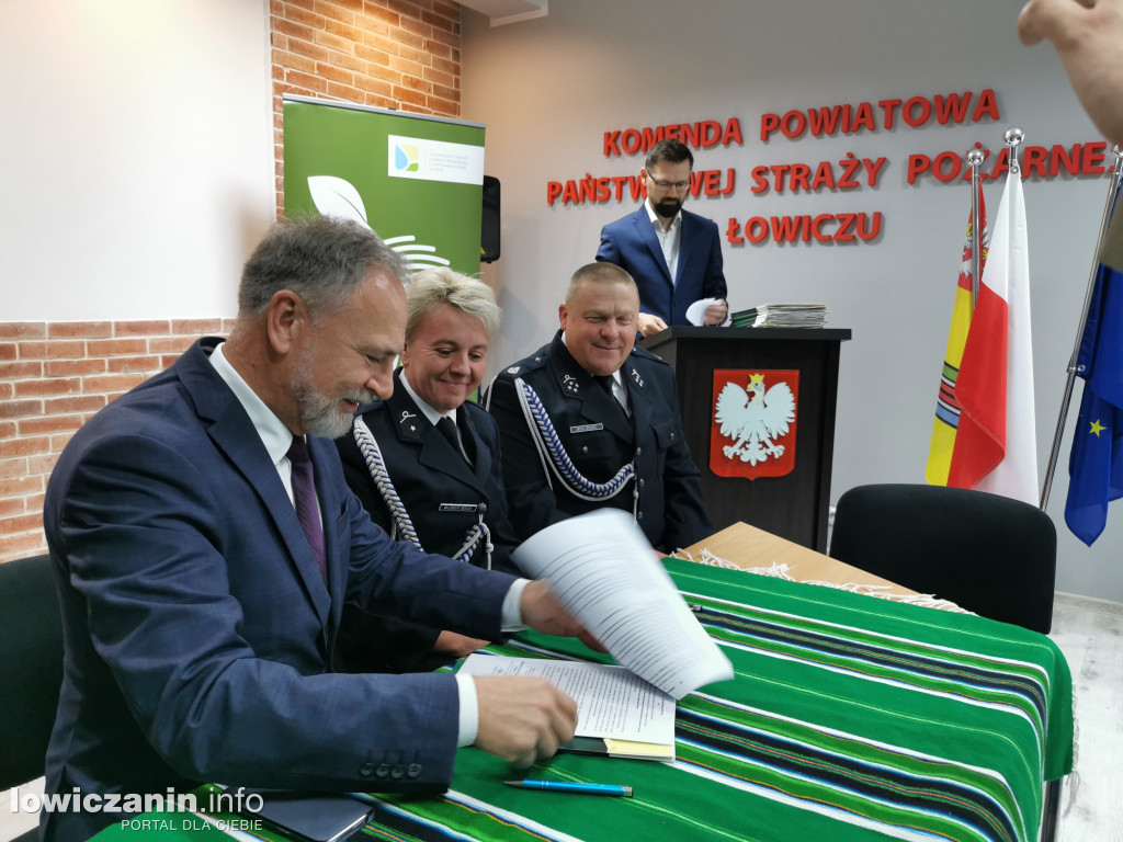 Promesy dla jednostek OSP z powiatu łowickiego