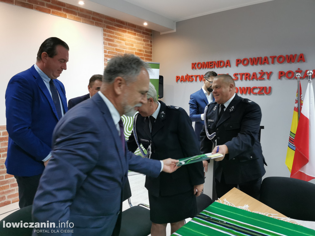 Promesy dla jednostek OSP z powiatu łowickiego