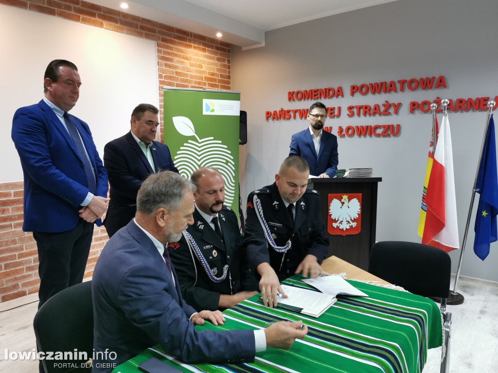 Promesy dla jednostek OSP z powiatu łowickiego