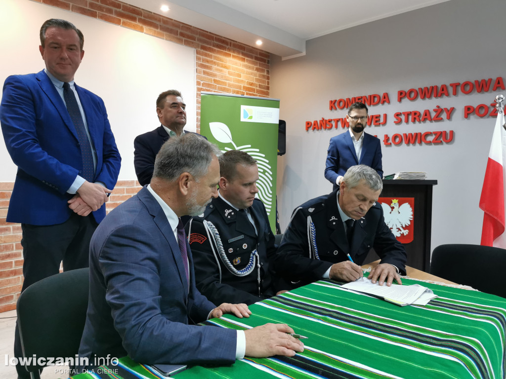 Promesy dla jednostek OSP z powiatu łowickiego