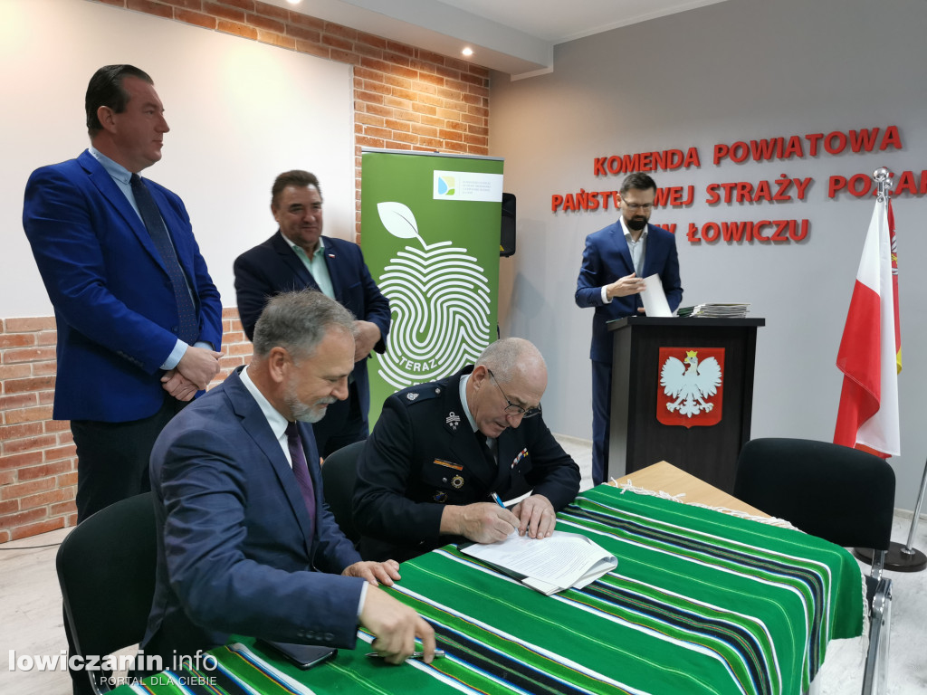 Promesy dla jednostek OSP z powiatu łowickiego