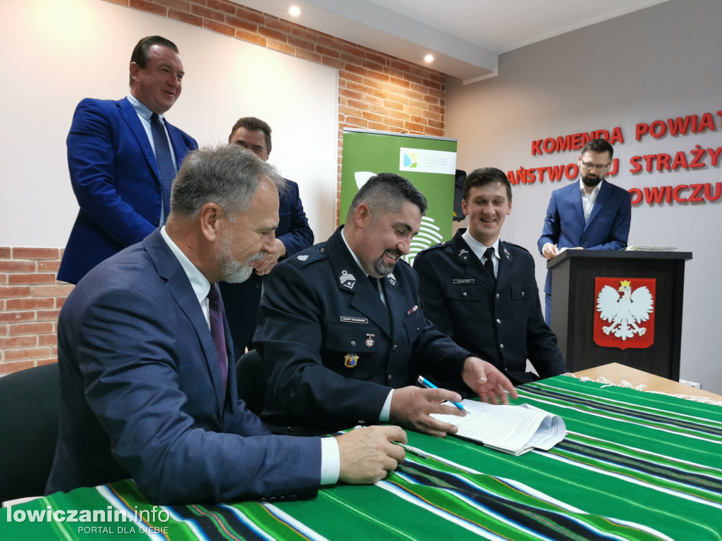 Promesy dla jednostek OSP z powiatu łowickiego