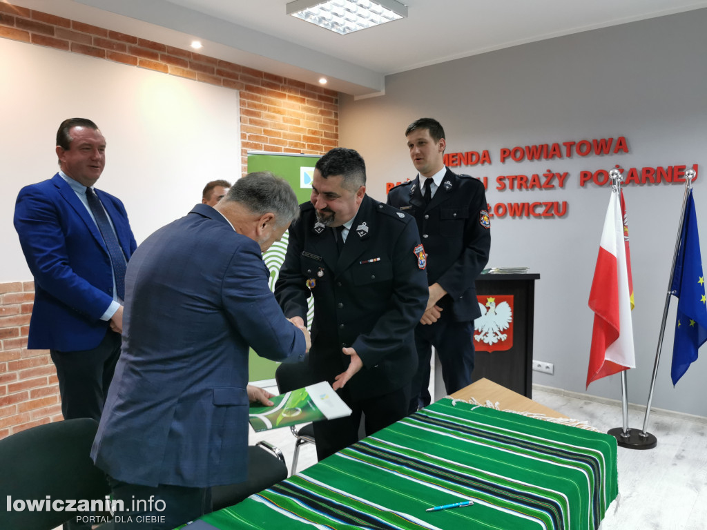 Promesy dla jednostek OSP z powiatu łowickiego