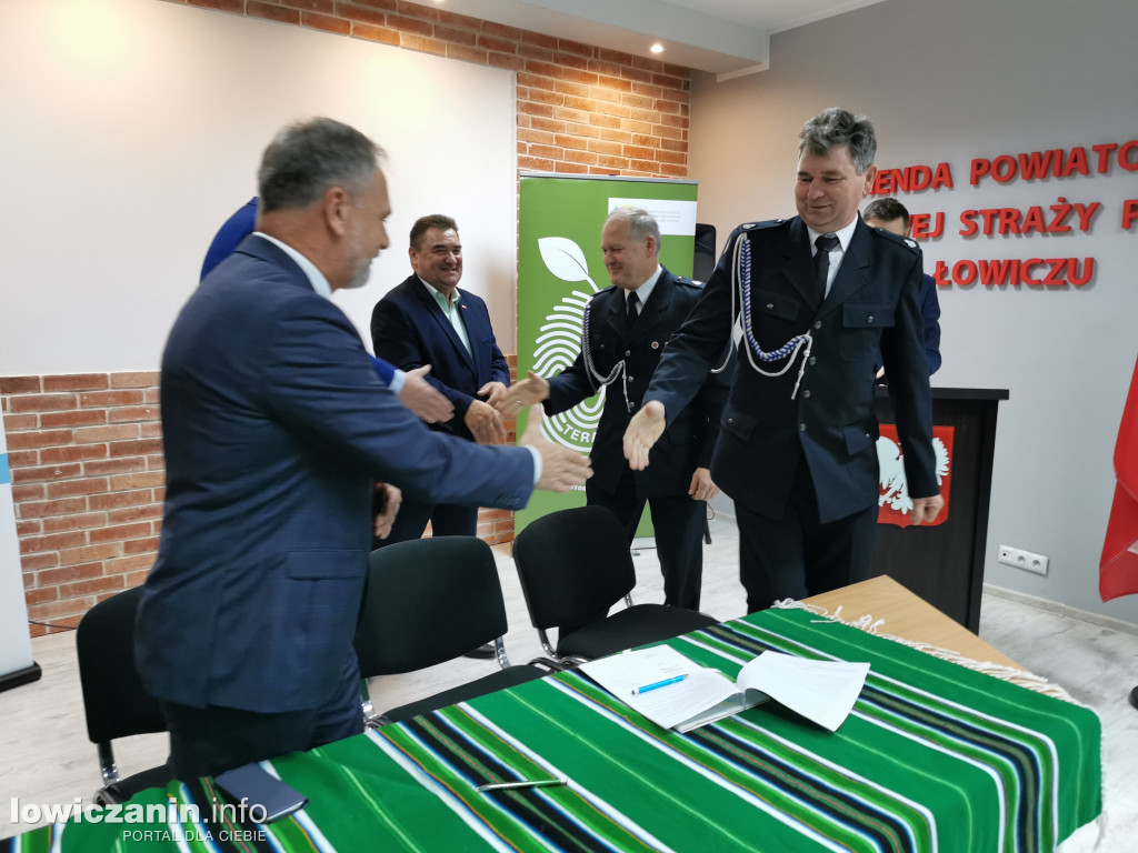 Promesy dla jednostek OSP z powiatu łowickiego