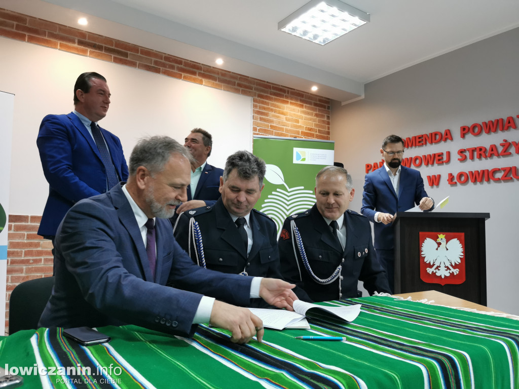 Promesy dla jednostek OSP z powiatu łowickiego
