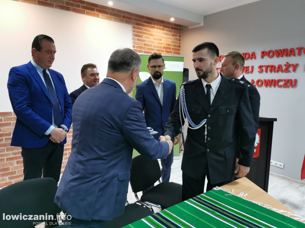 Promesy dla jednostek OSP z powiatu łowickiego