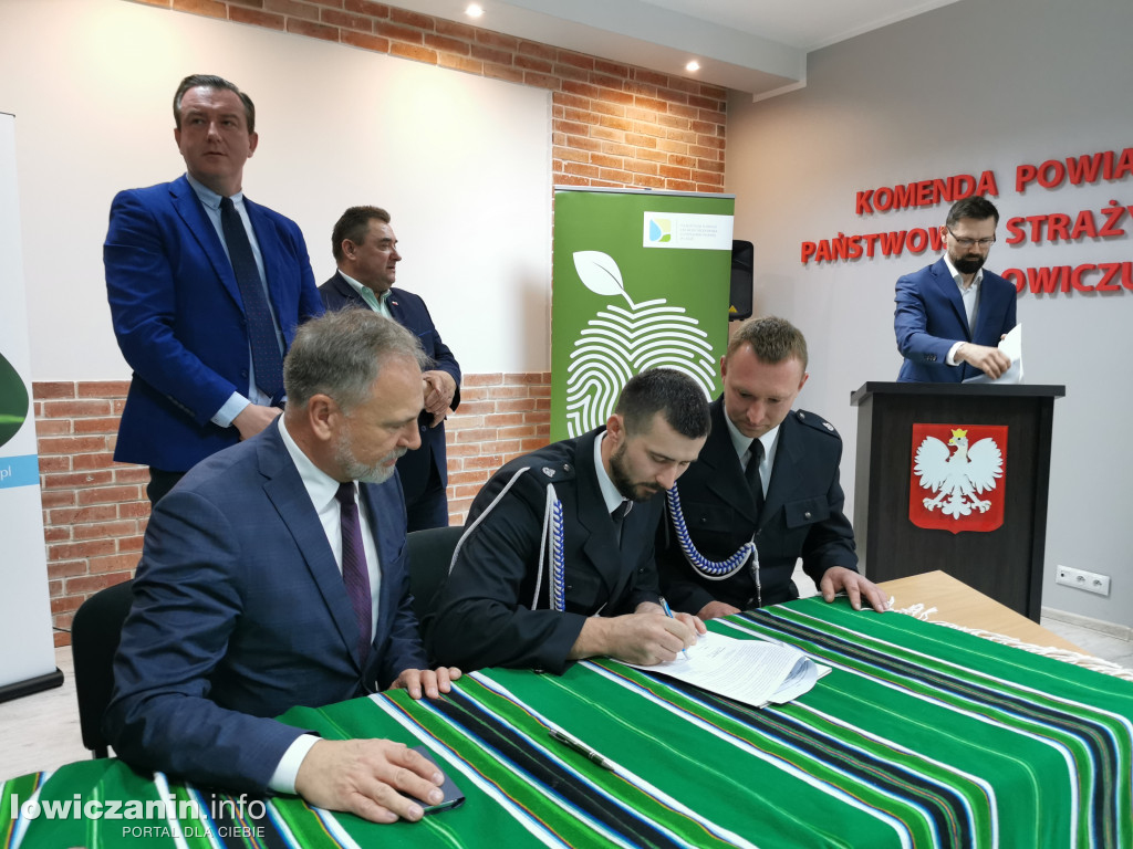 Promesy dla jednostek OSP z powiatu łowickiego
