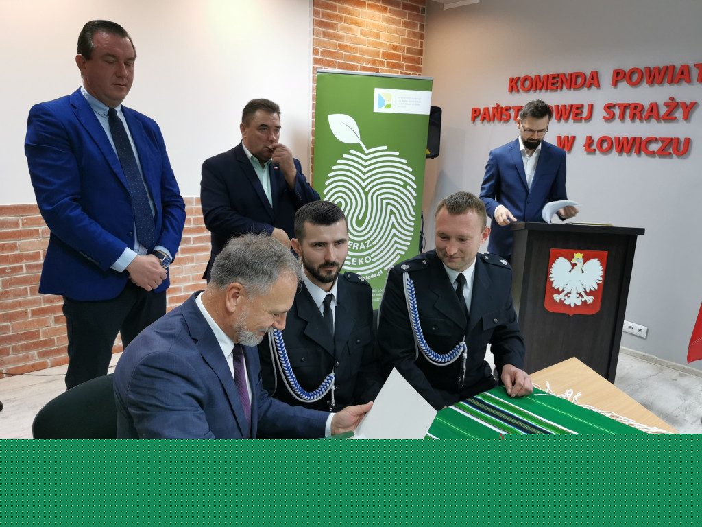 Promesy dla jednostek OSP z powiatu łowickiego
