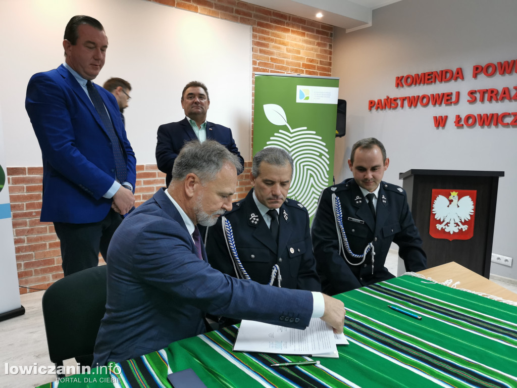 Promesy dla jednostek OSP z powiatu łowickiego