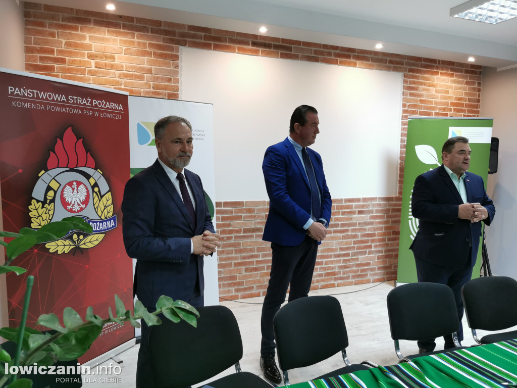 Promesy dla jednostek OSP z powiatu łowickiego