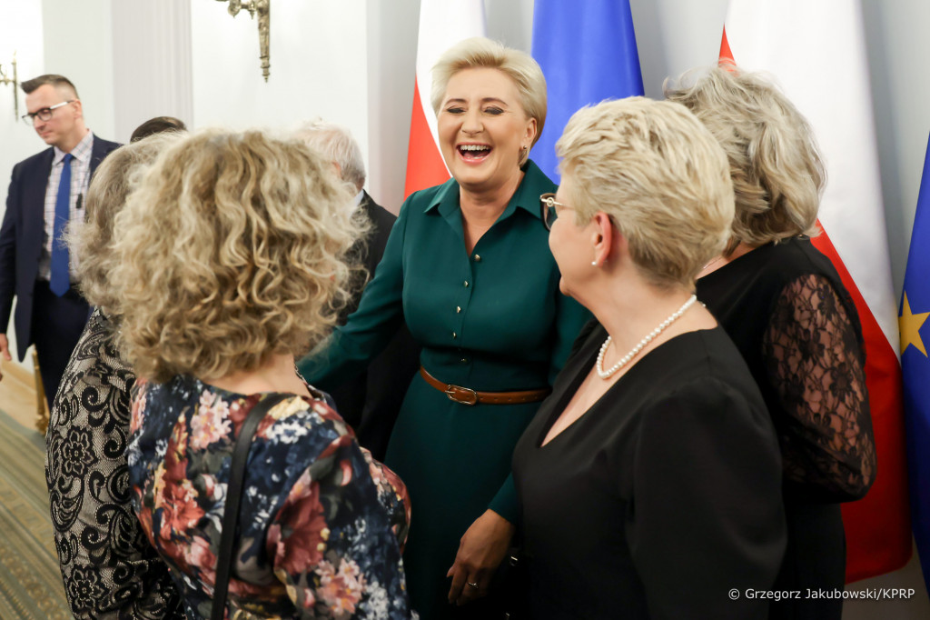 ŁUTW na spotkaniu z Pierwszą Damą