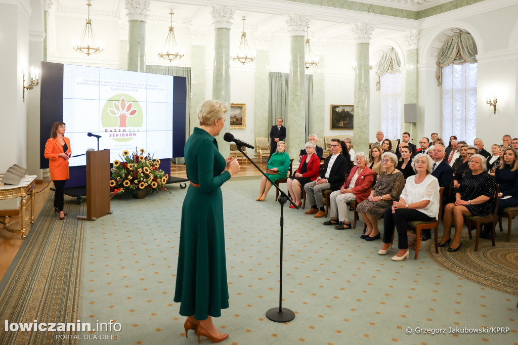 ŁUTW na spotkaniu z Pierwszą Damą