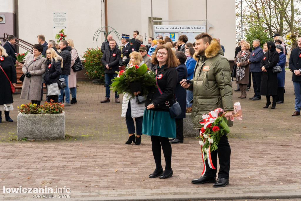 Głowno. Uczcili Narodowe Święto Niepodległości