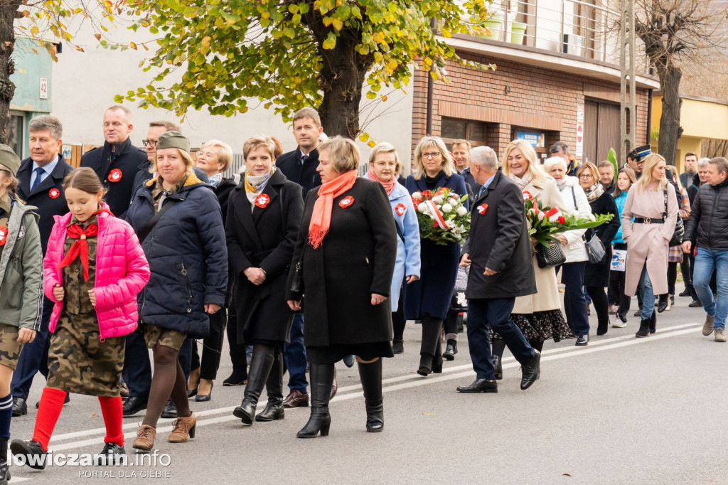 Głowno. Uczcili Narodowe Święto Niepodległości