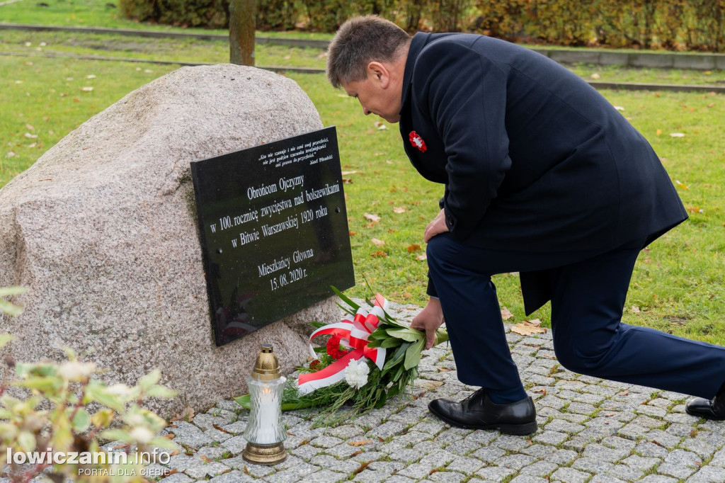 Głowno. Uczcili Narodowe Święto Niepodległości