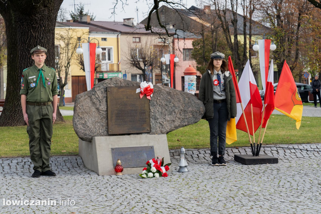 Głowno. Uczcili Narodowe Święto Niepodległości