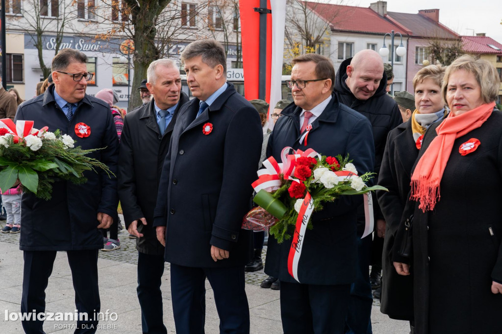 Głowno. Uczcili Narodowe Święto Niepodległości