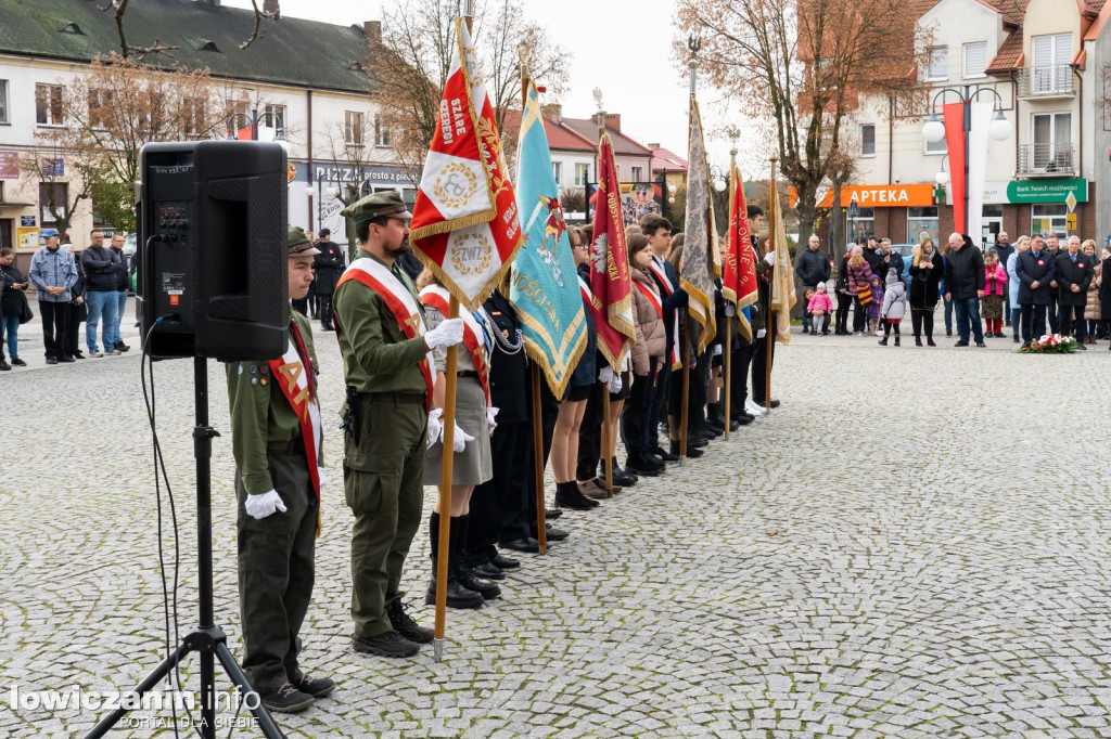 Głowno. Uczcili Narodowe Święto Niepodległości