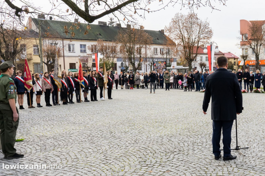 Głowno. Uczcili Narodowe Święto Niepodległości