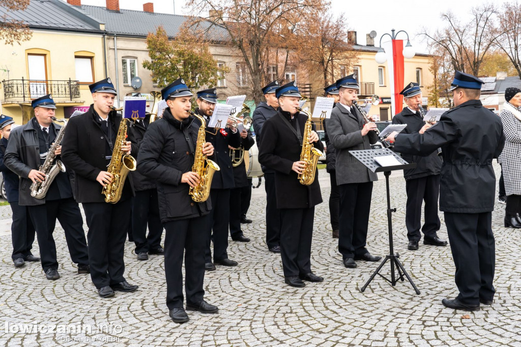 Głowno. Uczcili Narodowe Święto Niepodległości