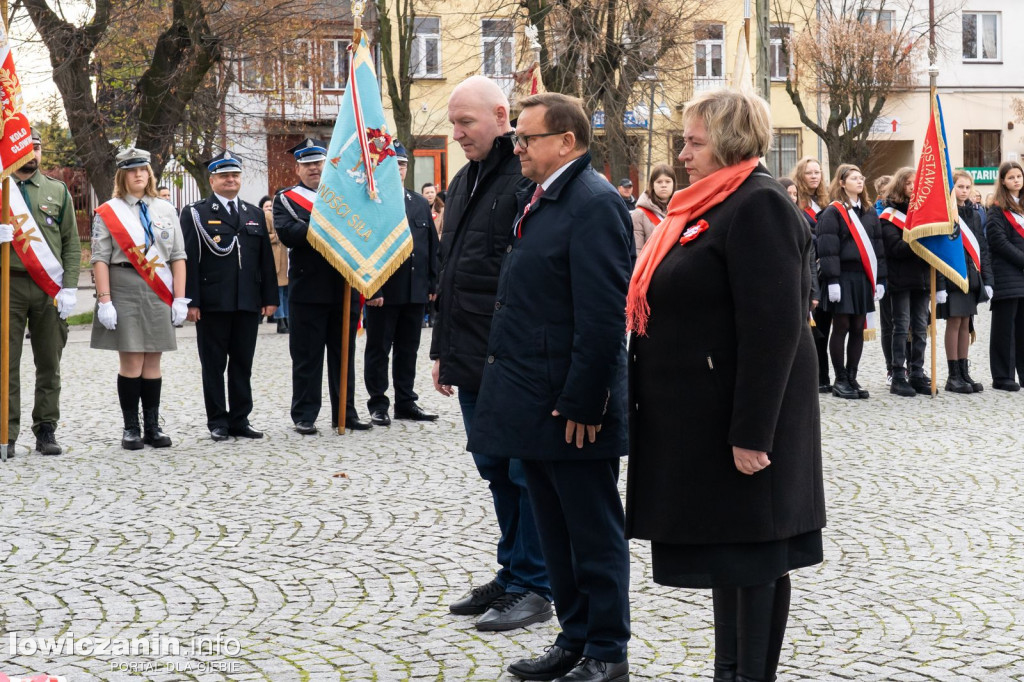 Głowno. Uczcili Narodowe Święto Niepodległości
