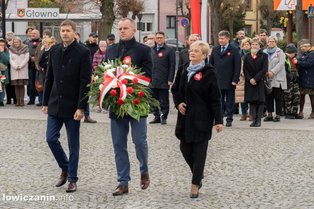 Głowno. Uczcili Narodowe Święto Niepodległości