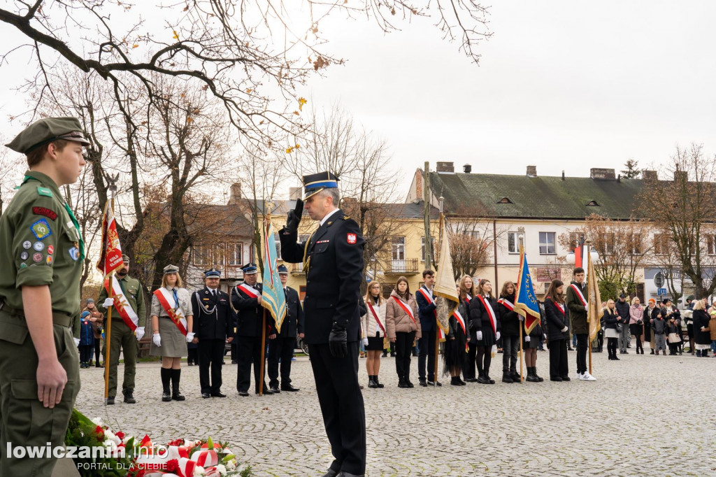 Głowno. Uczcili Narodowe Święto Niepodległości
