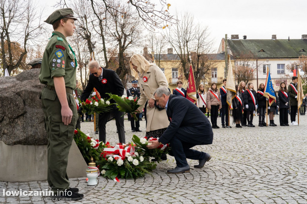 Głowno. Uczcili Narodowe Święto Niepodległości